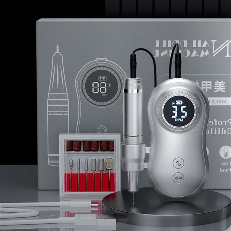 Portable Electric Nail Drill for Manicure and Pedicure
