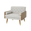 Elegant Beige Club Chair for Stylish Interiors