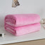 Thick blanket, solid color blanket, single-layer nap, coral fleece blanket, winter flannel blanket - Korvel
