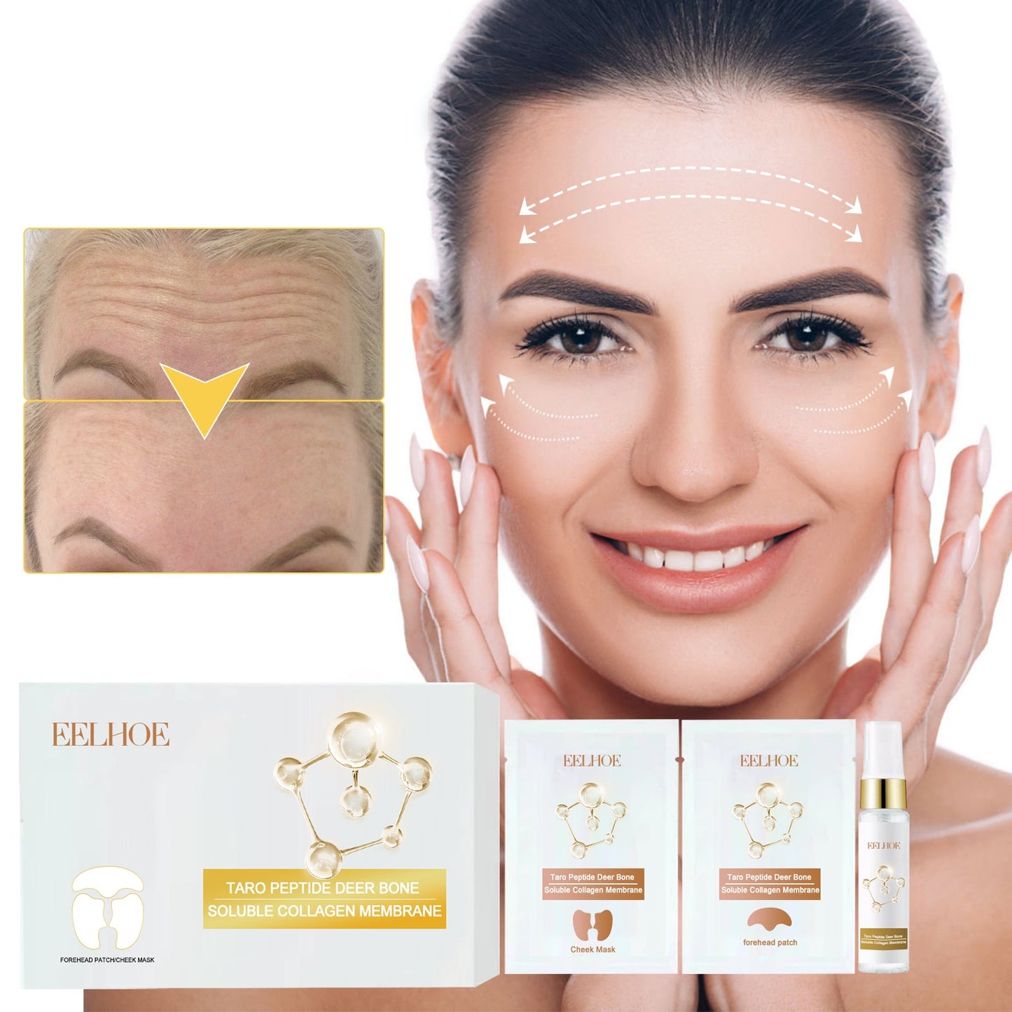 Membrane de collagène premium pour une peau jeune
