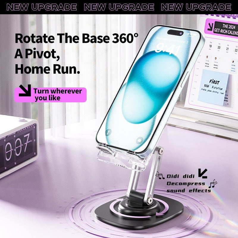 3D Support ModeDual-Arm Triaxial ACRYLIC Phone Holder - Korvel