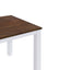 Ensemble de salle à manger rustique minimaliste en bois TOPMAX 5 pièces