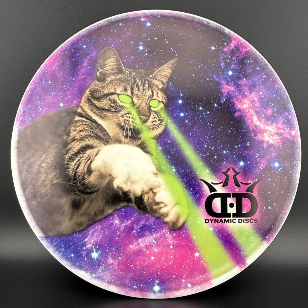 Tournament Warship - DyeMax - Laser Kitty Disc Golf Disc