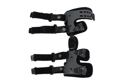 Adjustable unilateral knee joint brace knee internal and external flip corrector support brace orthotic device - Korvel