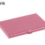 Creative business card case stainless steel Aluminum Holder Metal Box Cover Credit Men business card holder card metal Wallet - Korvel