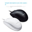 Souris USB filaire Logitech M100r pour la maison et le bureau