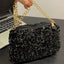 Sequin Removable Strap Shoulder Bag - Korvel
