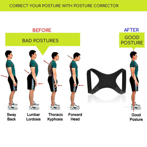 New Spine Posture Corrector Protection Back Shoulder Posture Correction Band Humpback Back Pain Relief Corrector Brace - Korvel