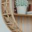 Weaving layer shelf storage rack background wall storage display shelf Bohemian style storage rack - Korvel