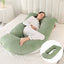 J-Shaped Pregnancy Pillow for Side Sleepers
