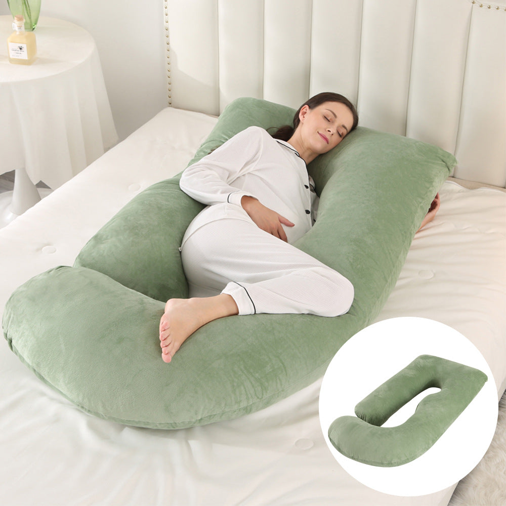 J-Shaped Pregnancy Pillow for Side Sleepers