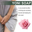 Rose Scented Soap, Women's Skin Care Bath Clean Odors Relieve Body Discomfort Relieve Itching - Korvel