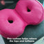 Dual Comfort Memory Foam Seat Cushion for Enhanced Support
