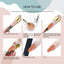Crystal Carved Powder Extension Armor Crystal Powder Color 6pc Crystal Powder Coscelia - Korvel