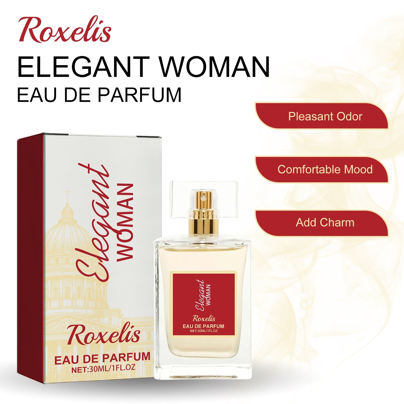 Elegant Woman Eau De Parfum, Natural Fresh Niche Light Elegant Flower Fruit Fragrance Wrist Behind Ear Lasting Fragrance Dating Atmosphere Perfume - Korvel