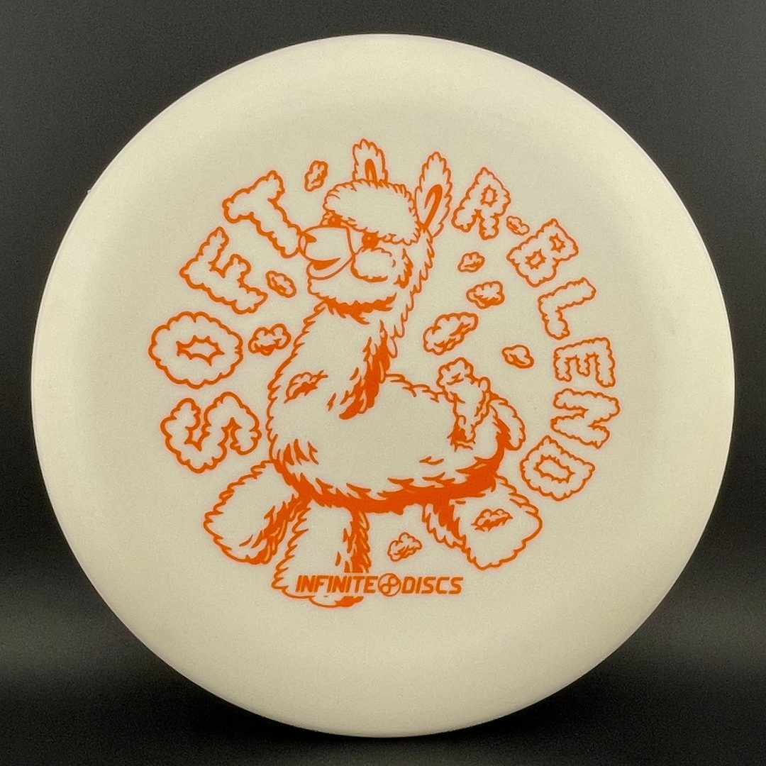 Soft R-Blend Alpaca Disc Golf Putter - Fluffy Alpaca Stamp