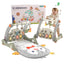 Kids Toys Hobbies Mat 4 IN 1 Baby Walker Gym Training Foldable Musical Paly Mats with Piano and Light - Korvel