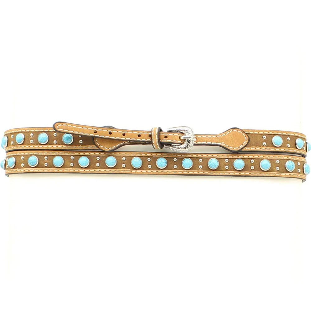 Turquoise Gemstone Hat Band for Western Style - Korvel