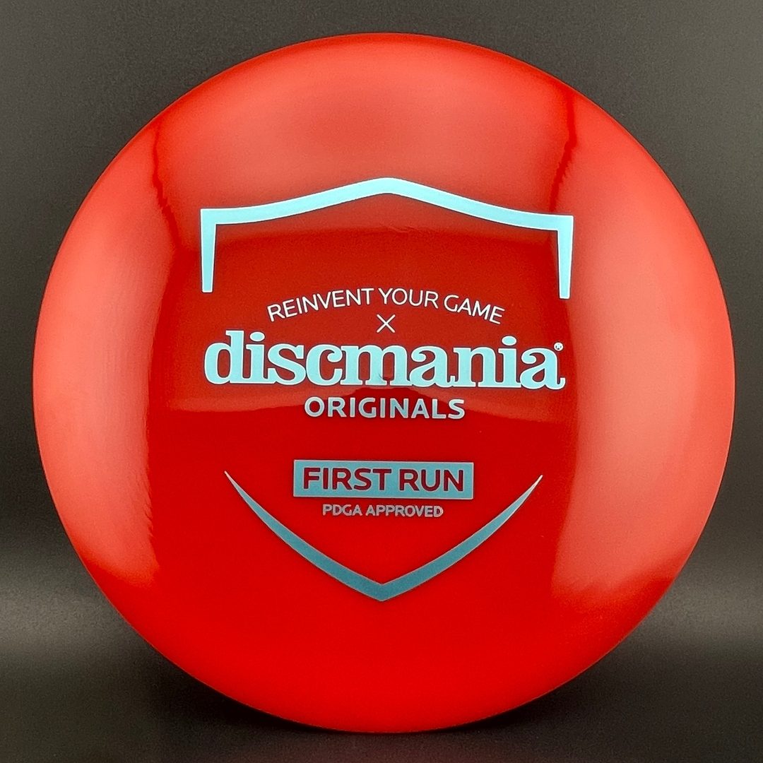 S-Line TD (First Run) - Disque de Golf Original Rouge