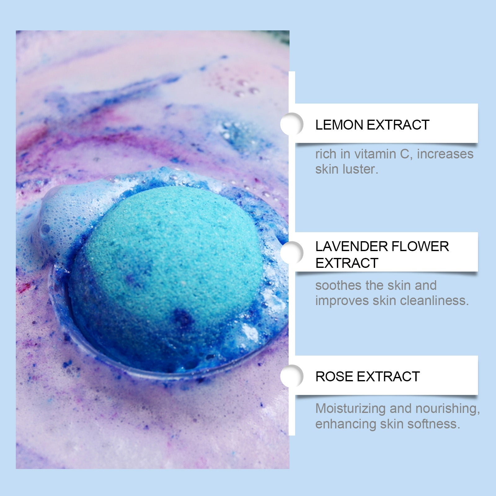 Children's Bath Bath Ball Children's Bath Moisturizes Bubble Fragrance Plant Fragrance Cleans Skin - Korvel