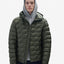 Packable Down Jacket - Stone Green