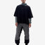 Pantalon de survêtement hybride en duvet - Gris ardoise