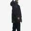 Long Down Puffer Jacket - Black