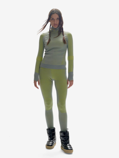AIRWARM BOTTOM - Slate Gray Leggings