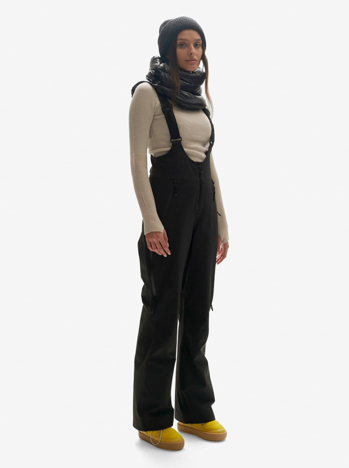 Salopette Noire Premium pour Aventures Hivernales
