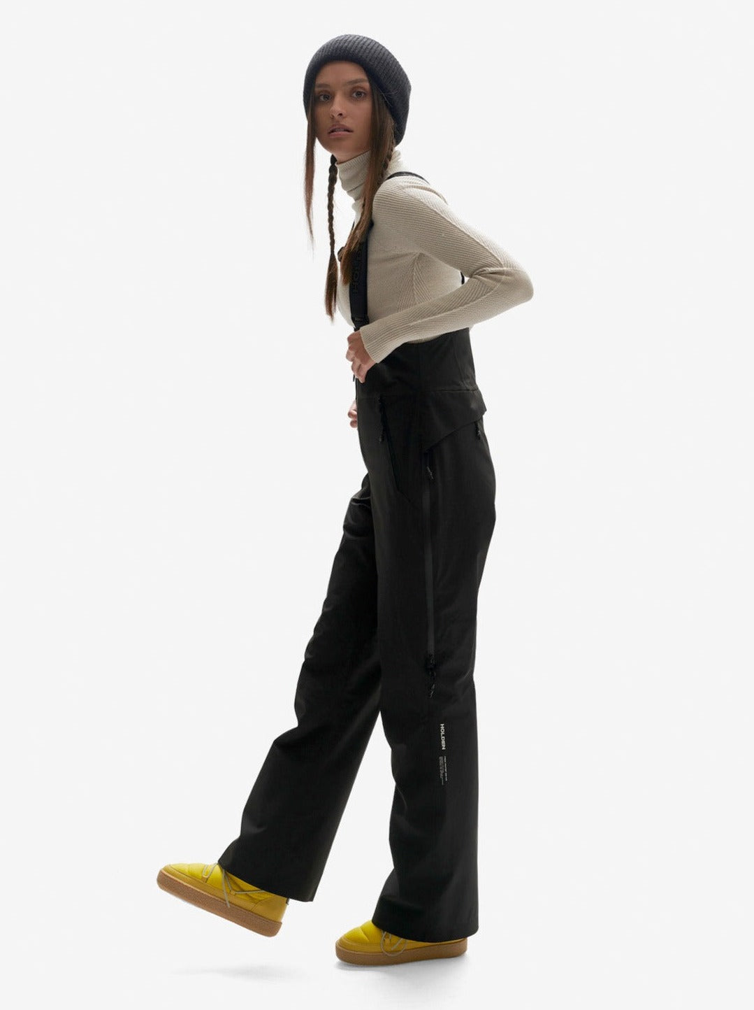 Salopette Noire Premium pour Aventures Hivernales