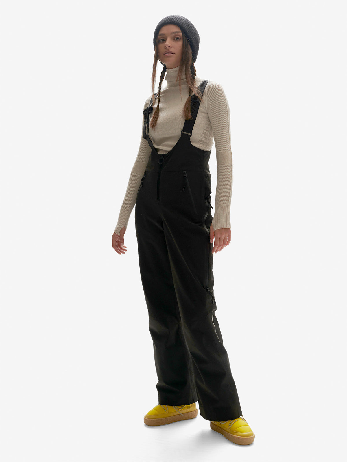 Salopette Noire Premium pour Aventures Hivernales