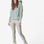 Down Zip Hoodie - Slate Gray