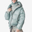 Doudoune courte en duvet - Gris ardoise