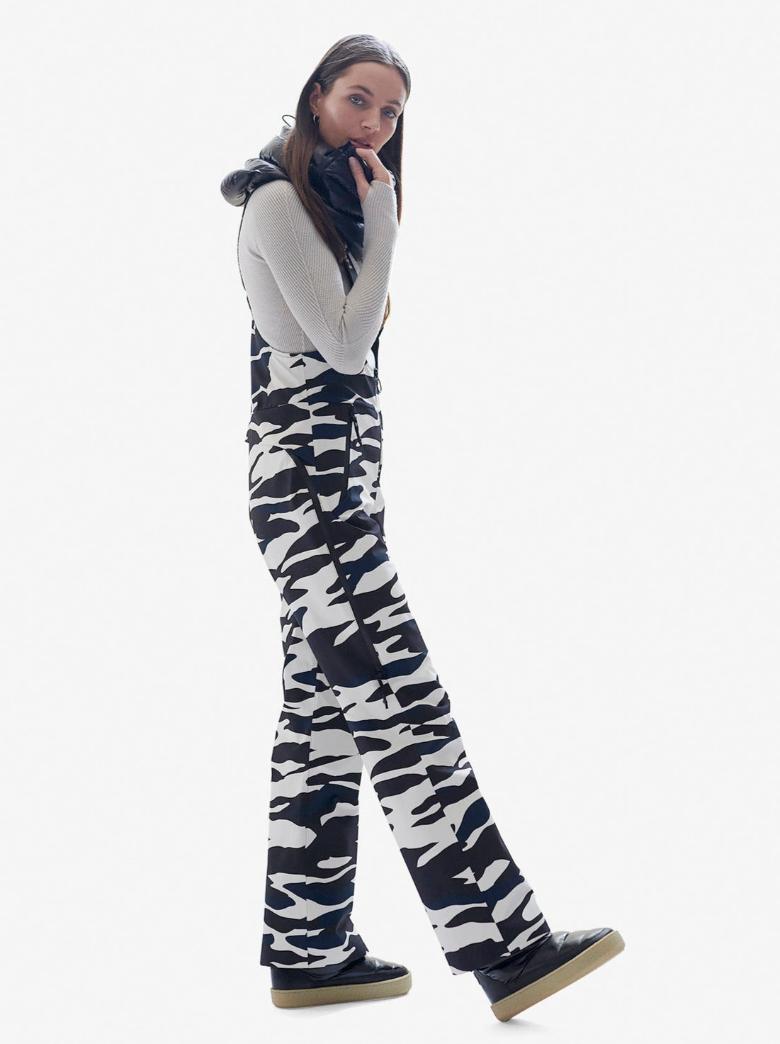 Zebra Snow Bib - Premium Winter Outerwear