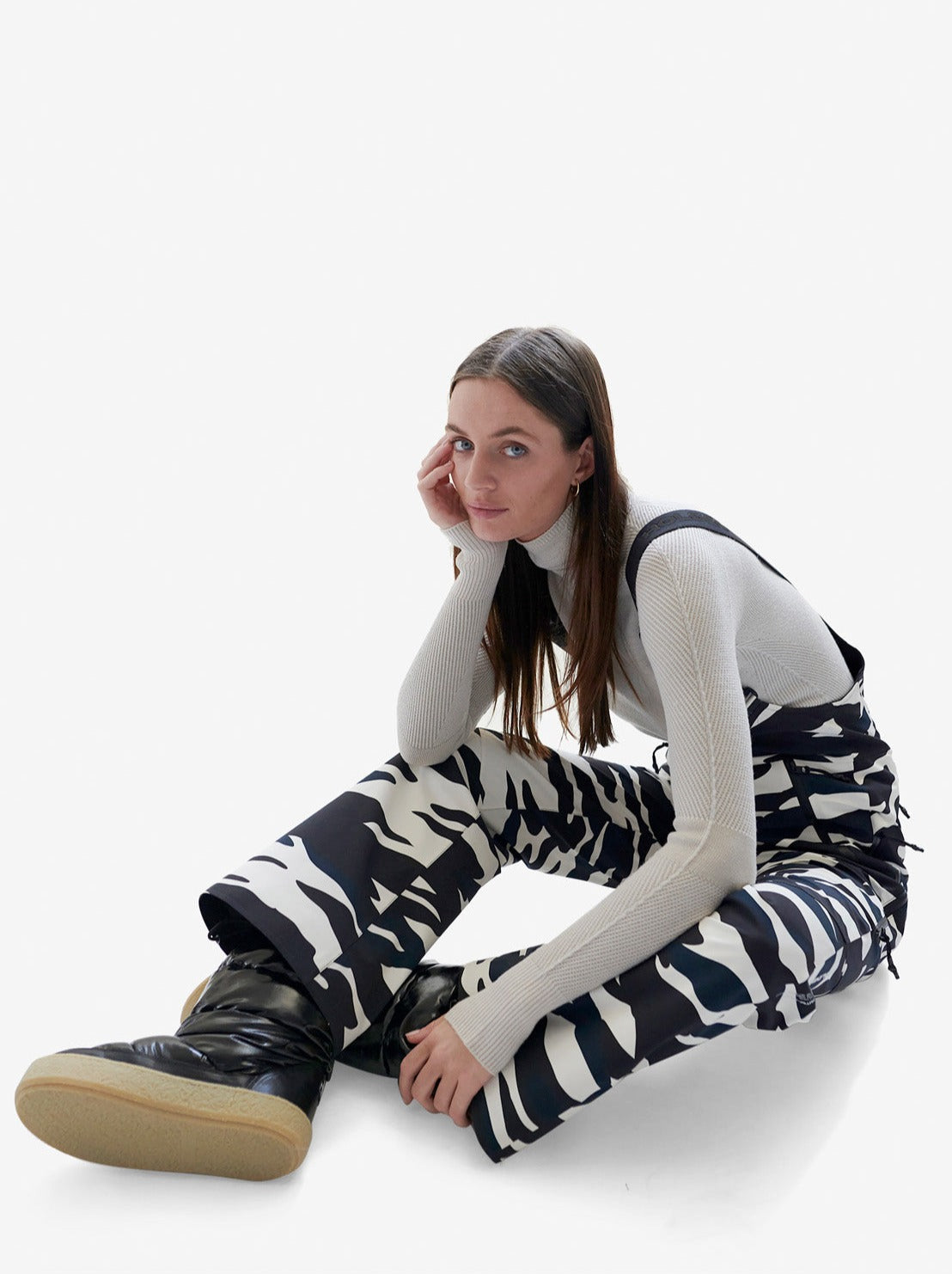 Zebra Snow Bib - Premium Winter Outerwear