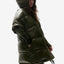 Gilet Long en Duvet - Olive