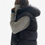 Hooded Down Vest - Navy
