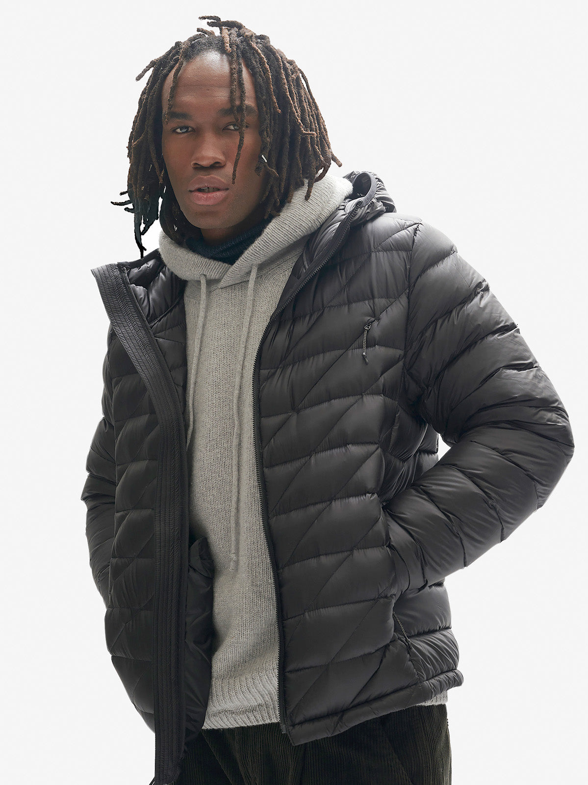 Veste en duvet compressible - Noir