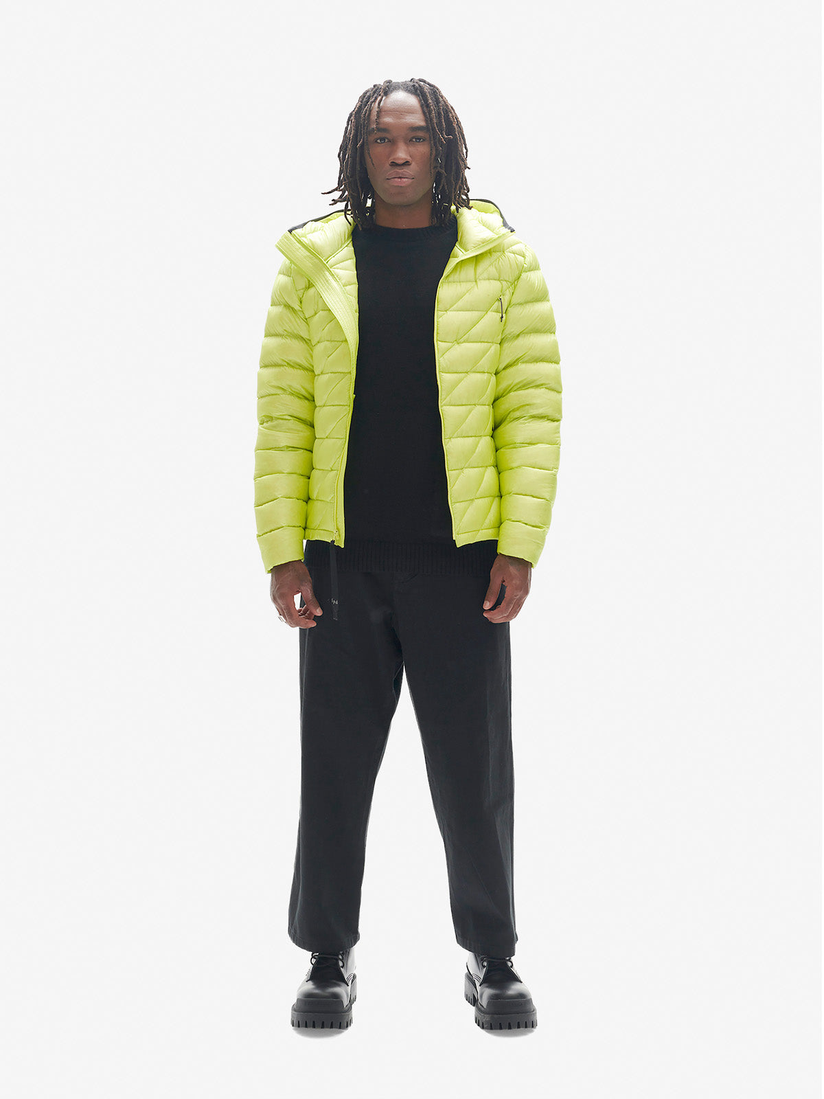 Chaqueta de plumas plegable - Amarillo mineral