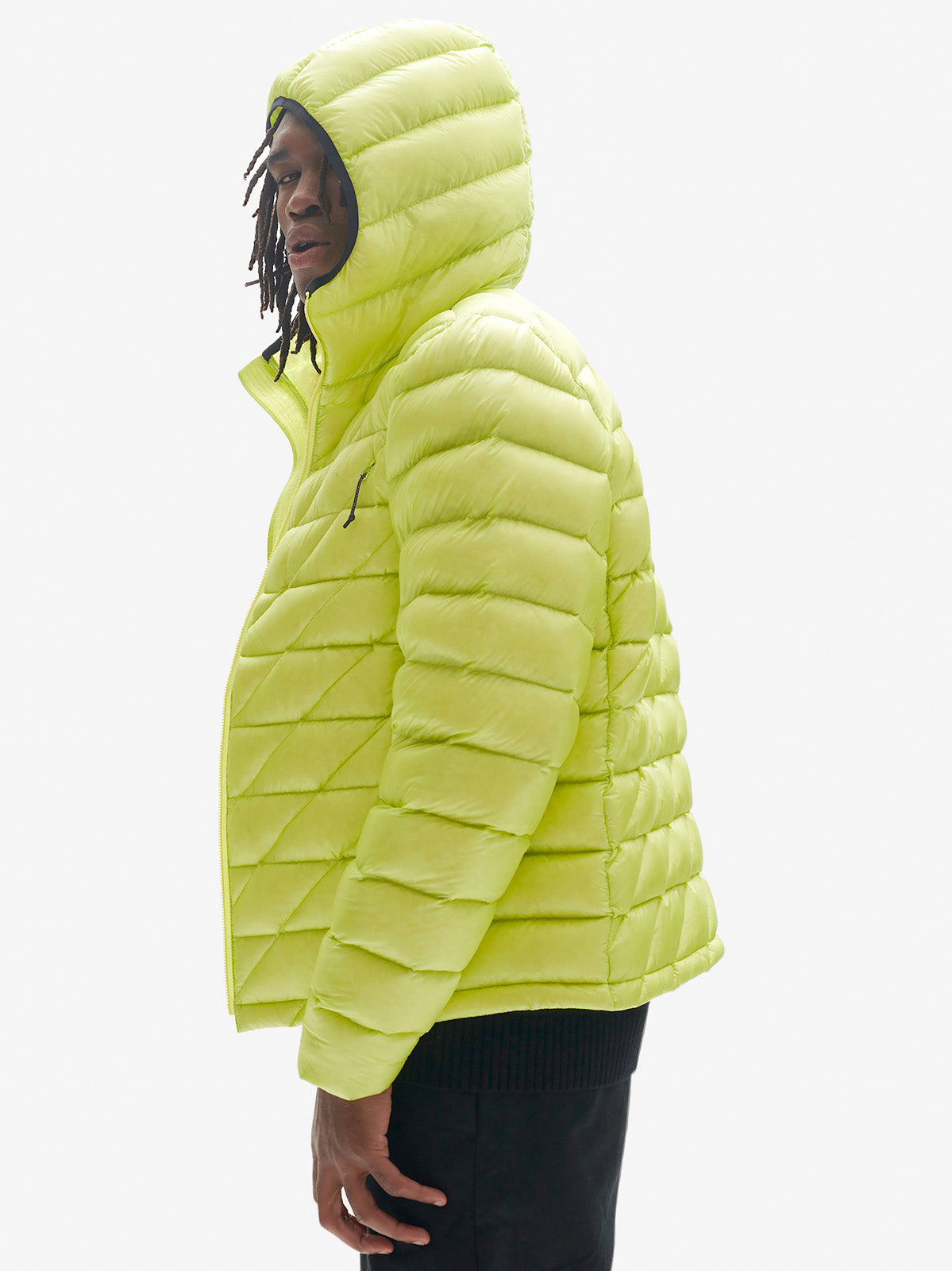 Chaqueta de plumas plegable - Amarillo mineral