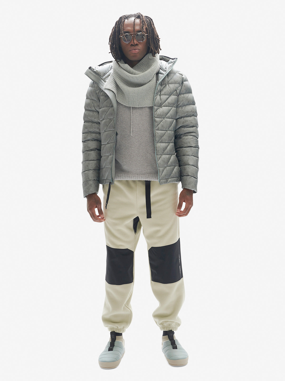 Packable Down Jacket - Slate Gray - Korvel