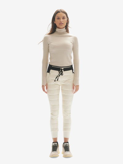 Jogging hybride en duvet - Perle