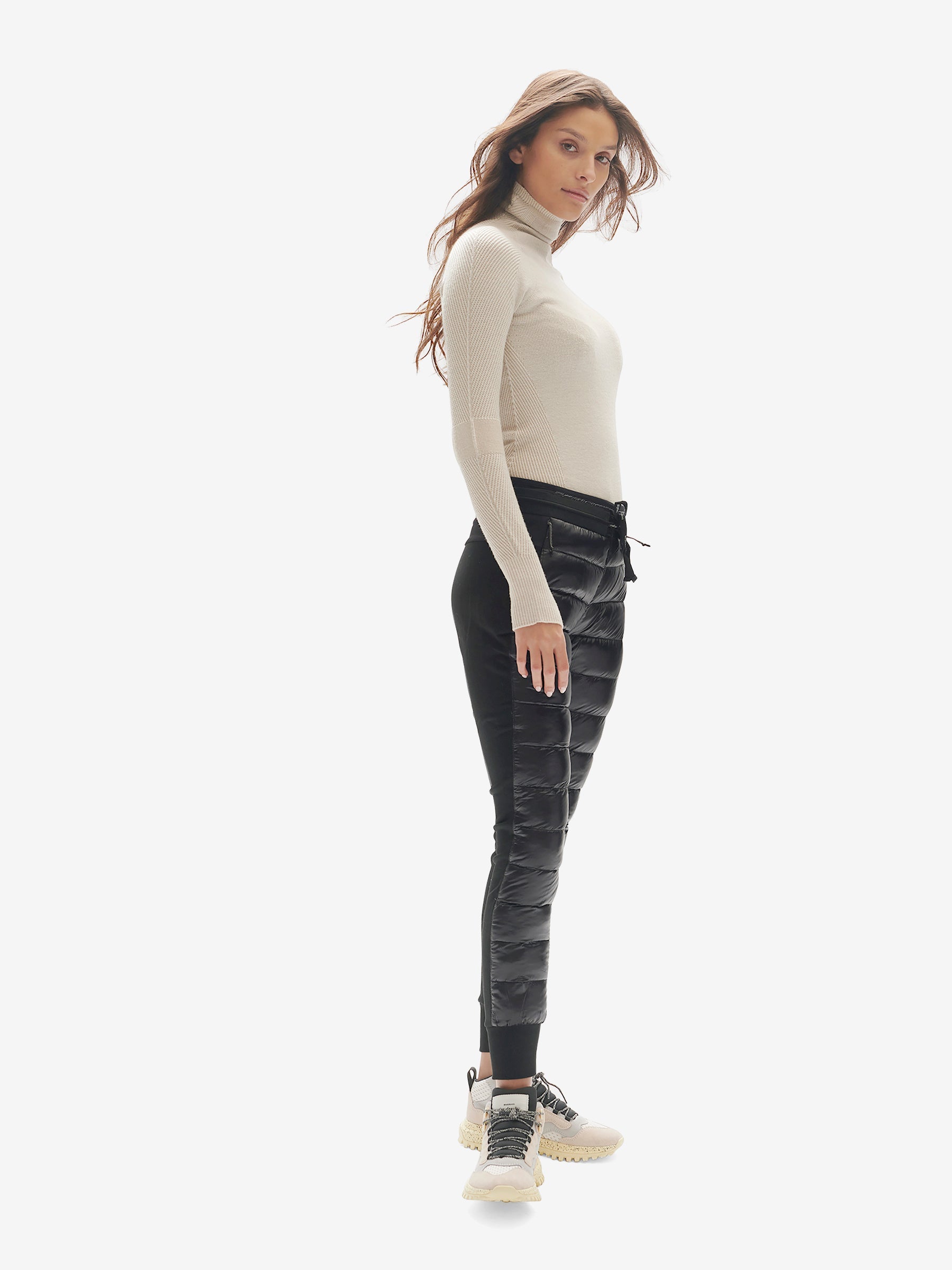Hybrid Down Jogger - Black - Korvel