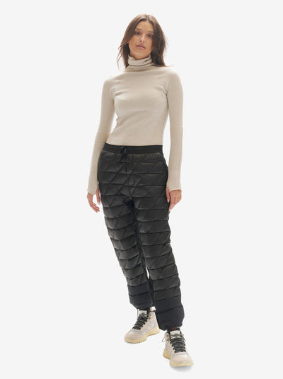 Hybrid Down Sweatpant - Black - Korvel
