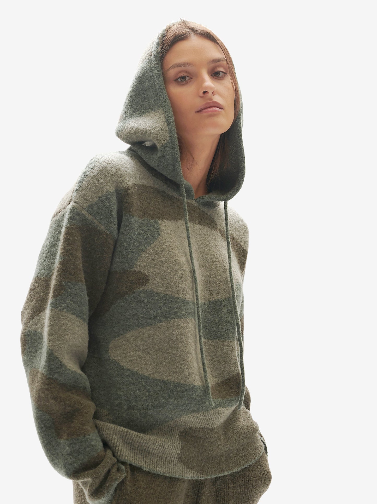 Chalet Hoodie - Camuflaje Verde