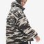 Down Half Zip - Zebra