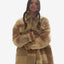Padded Wool Sherpa Shirt Jacket - Natural Mix