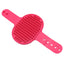Brosse en caoutchouc souple pour chiens et chats