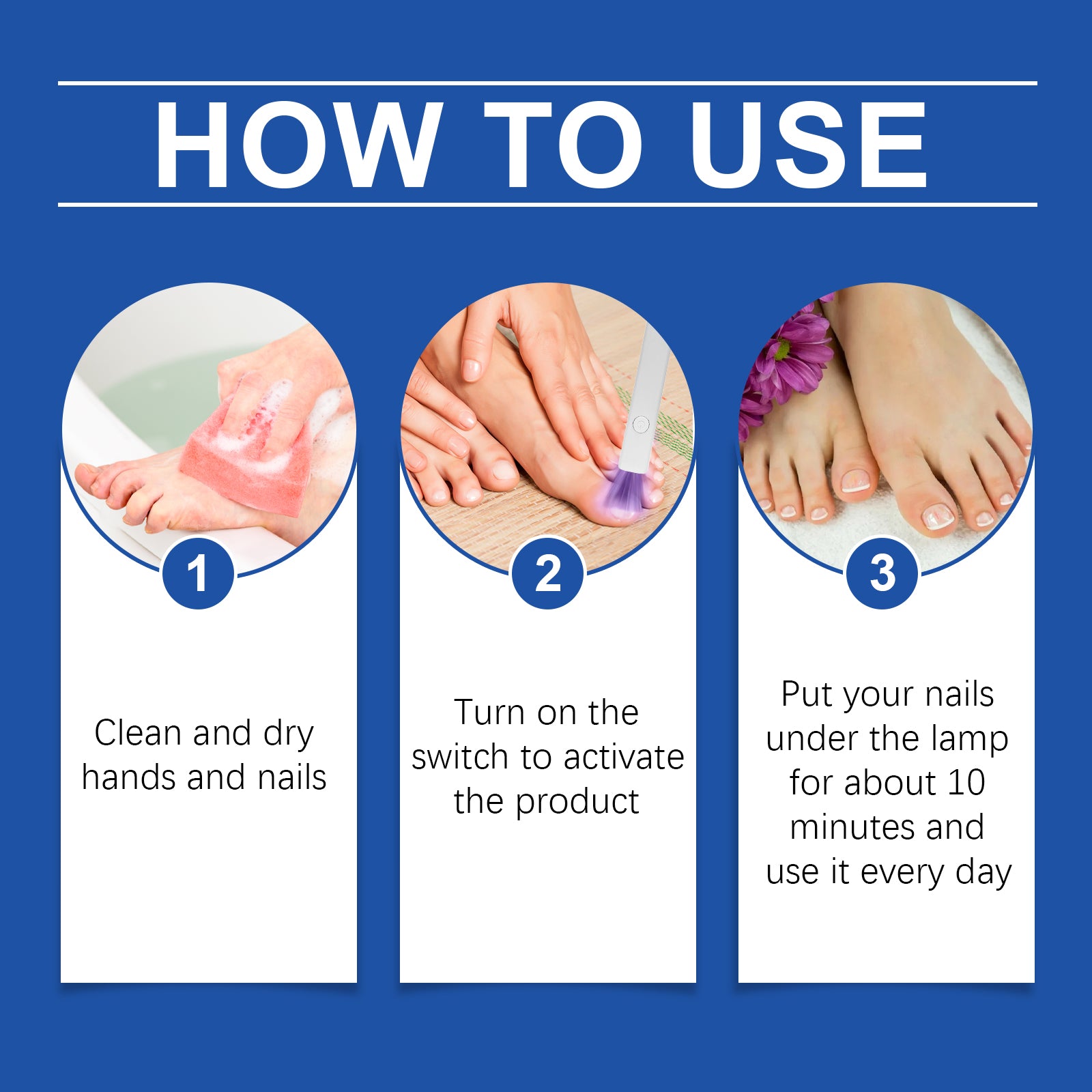 Nail Care Gentle Repair Daily Maintenance Beautifying Toenails Clean And Polished Nail Care - Korvel