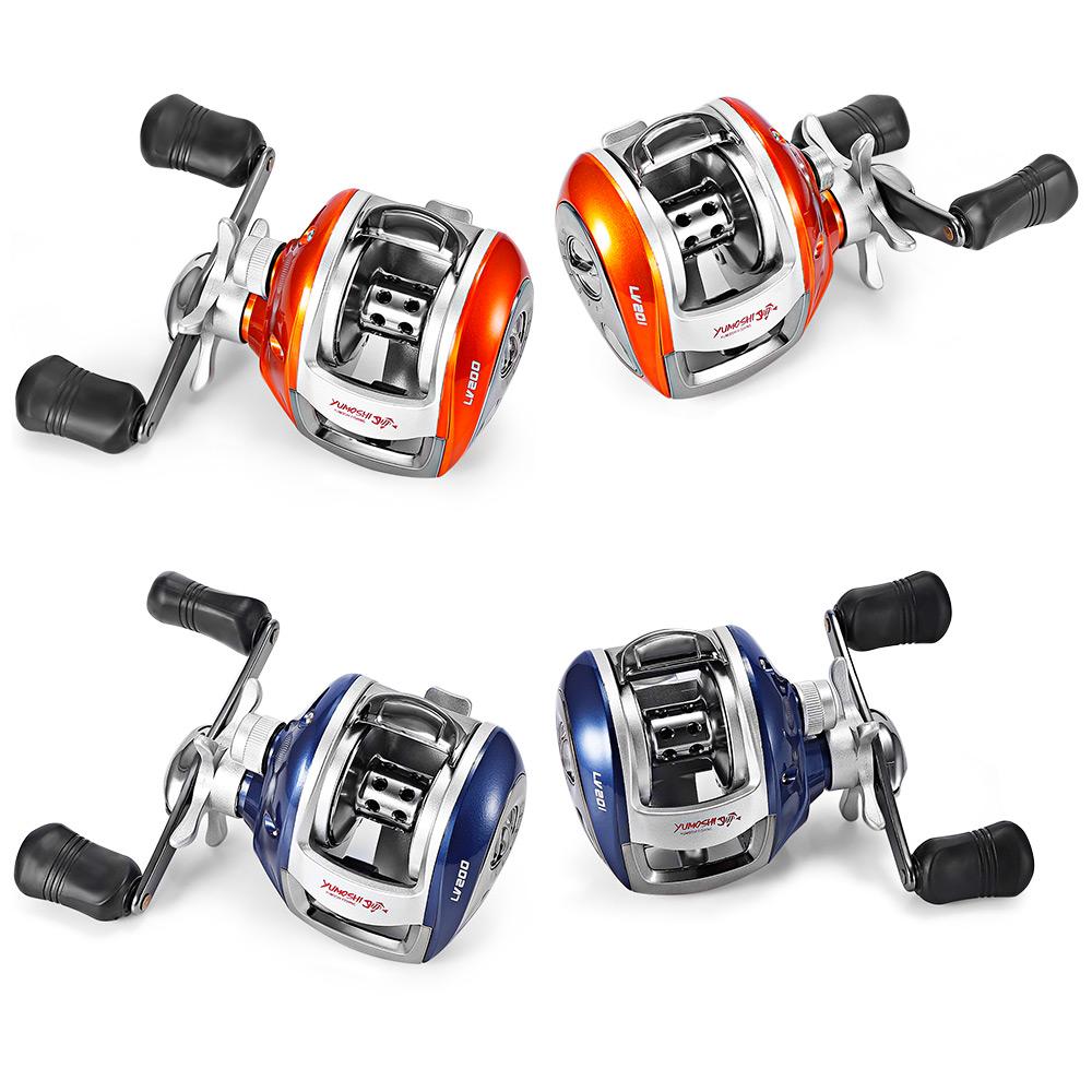 Carrete de Pesca Baitcasting YUMOSHI 12+1BB - Mano Izquierda/Derecha